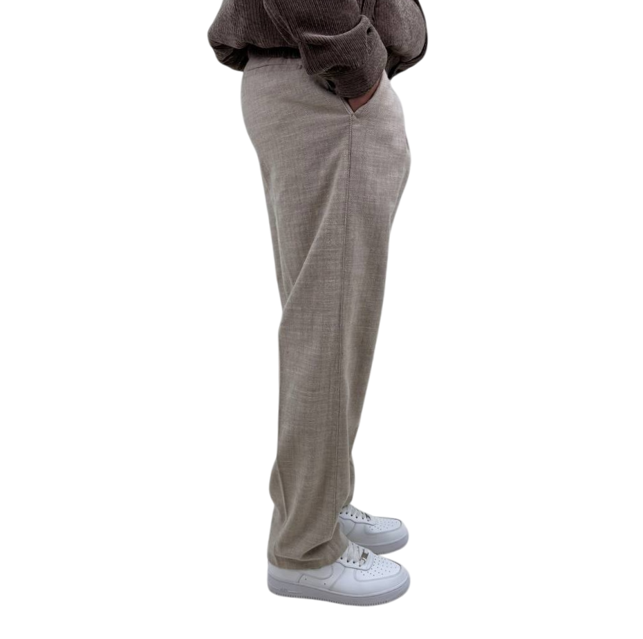 شلوار بگ فیت کلاسیک پیله دار