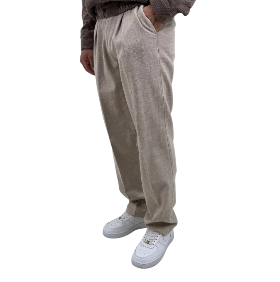 شلوار بگ فیت کلاسیک پیله دار